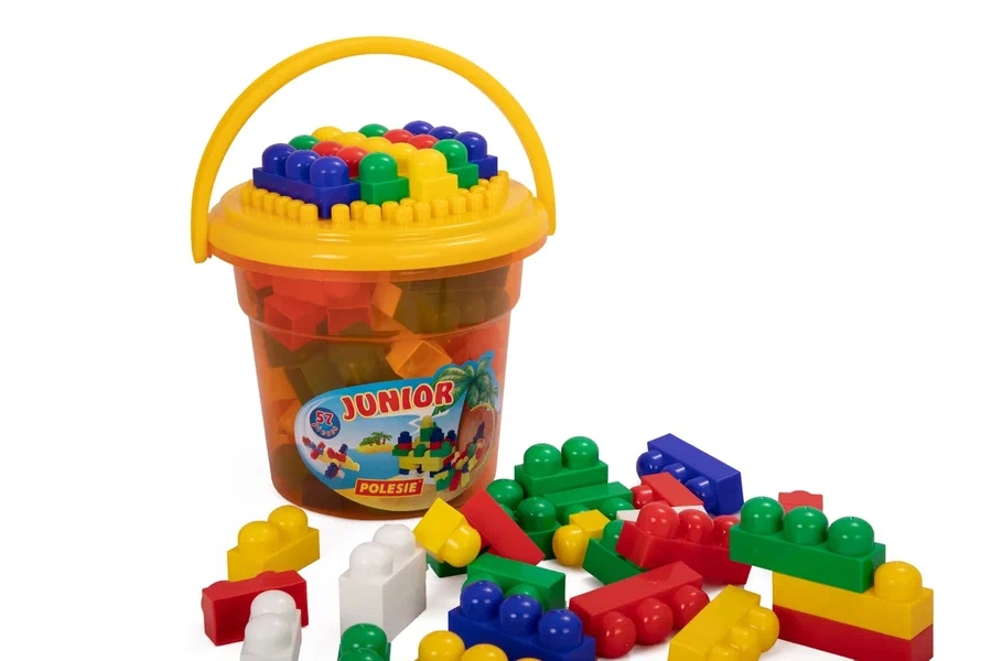 JUNIOR, Yapı Seti ( 57 Parça ) (Maxi Kapaklı Kovada)