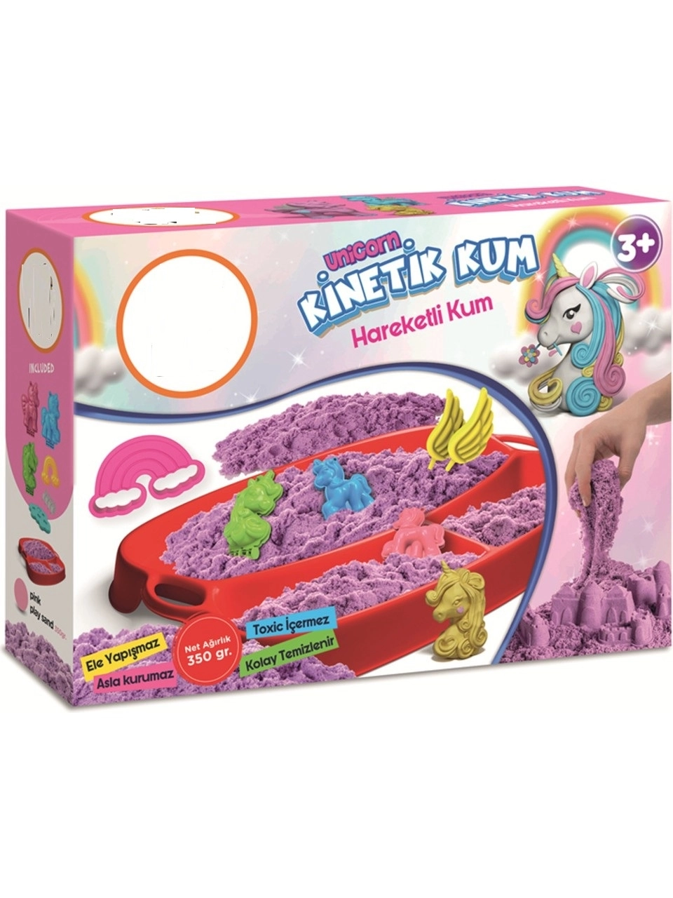 Tepsili Kinetik Kum Seti - Unicorn