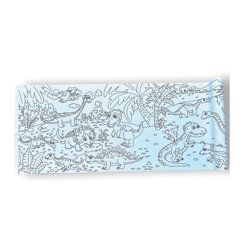 Yapışkanlı Rulo Resim Boyama Kağıdı AGE OF DINOSAURS 200 x 30 cm