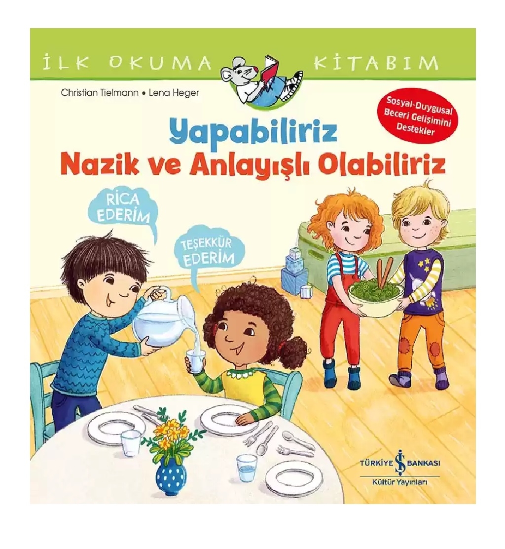 3’lü İlk Okuma Kitabım - Hata Yapabiliriz,- Nazik ve Anlayışlı Olabiliriz -Paylaşmayı Öğrenebiliriz