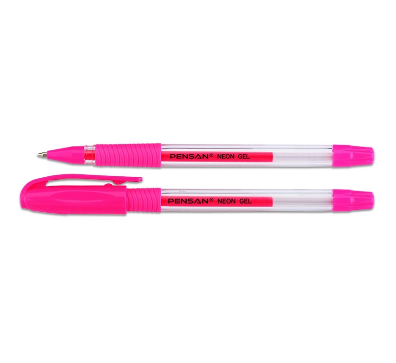  Neon Jel Kalem Pvc Renkli 60 Lı Stand 