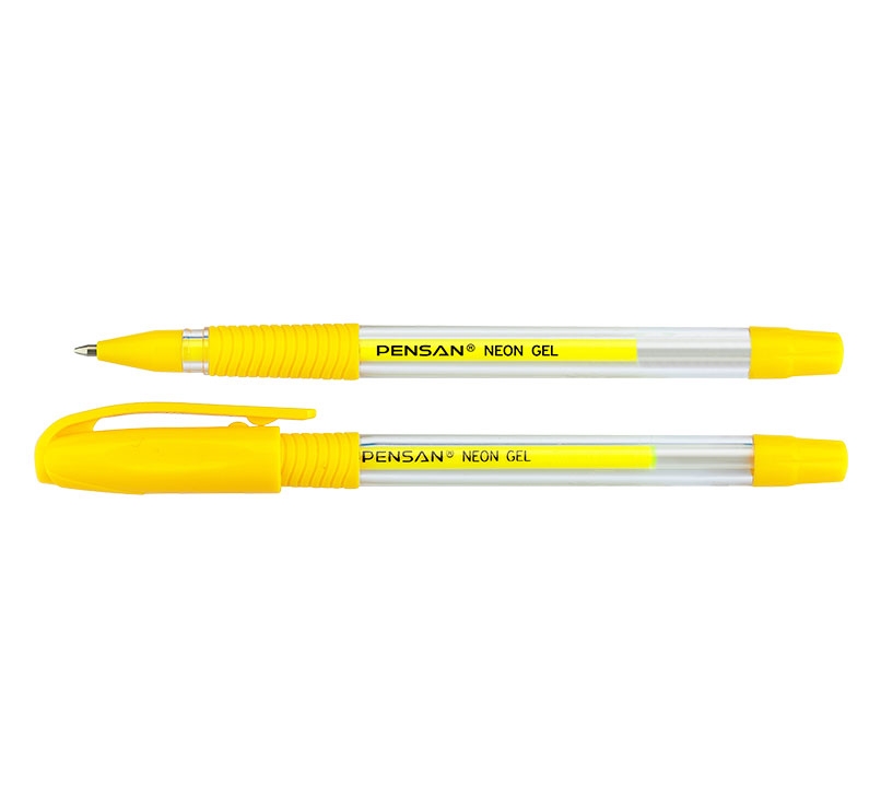  Neon Jel Kalem Pvc Renkli 60 Lı Stand 