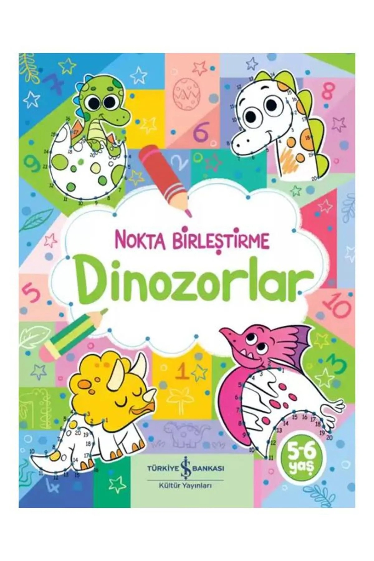 Nokta Birleştirme 3’lü Set - Dinozorlar - Taşıtlar - Hayvanlar