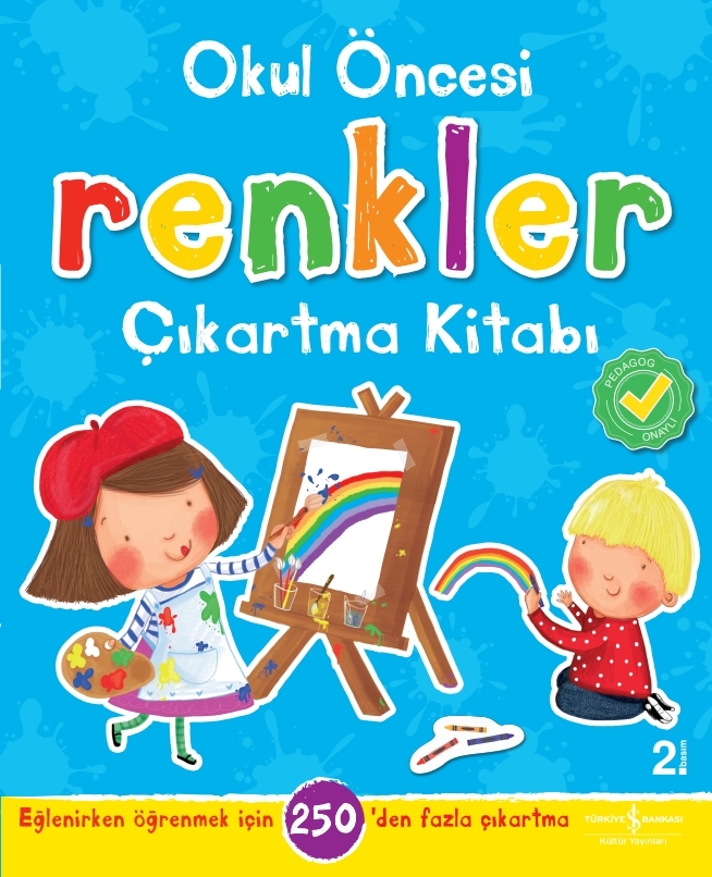 Okul Öncesi Şekiller, Renkler, 123 Etkinlik Kitabı