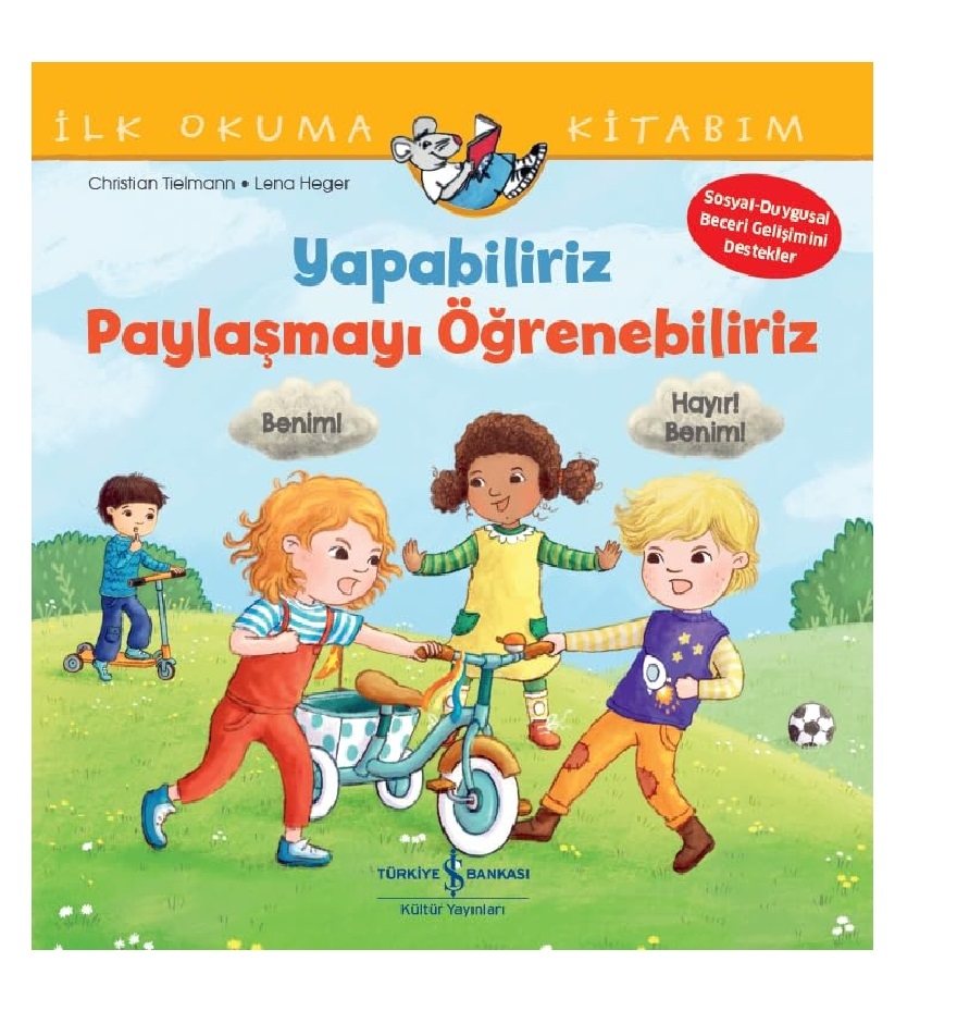 3’lü İlk Okuma Kitabım - Hata Yapabiliriz,- Nazik ve Anlayışlı Olabiliriz -Paylaşmayı Öğrenebiliriz