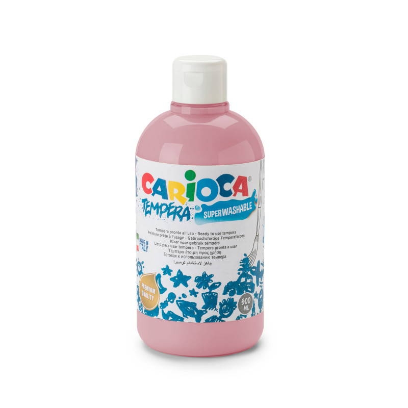 Tempera Suluboya Süper Yıkanabilir Parmak Boya Pembe 500 Ml