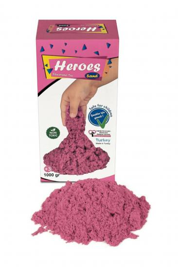 1000 Gr  Pembe Renk  Kinetik Kum - Oyun Kumu