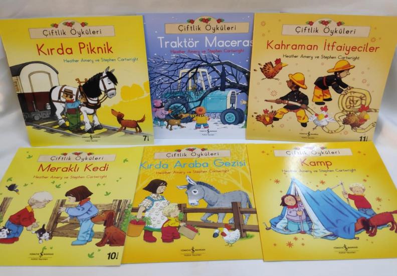 İlk Okuma Kitaplarım Çiftlik Öyküleri Seti 6 Kitap