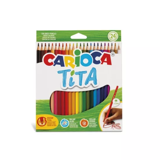 Carioca Tita Kuru Boya Kalemi 24’Lü