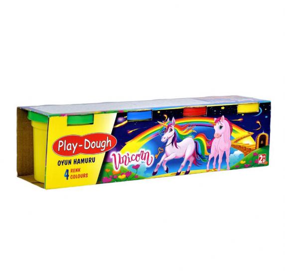 100 Gr. *4 Renk Oyun Hamuru