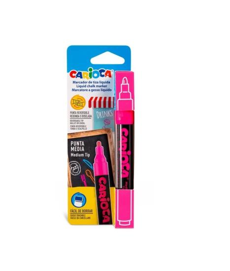 Carioca Chalk Marker 1 Adet Bristelli - Pembe