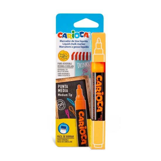 Carioca Chalk Marker 1 Adet Bristelli - Turuncu
