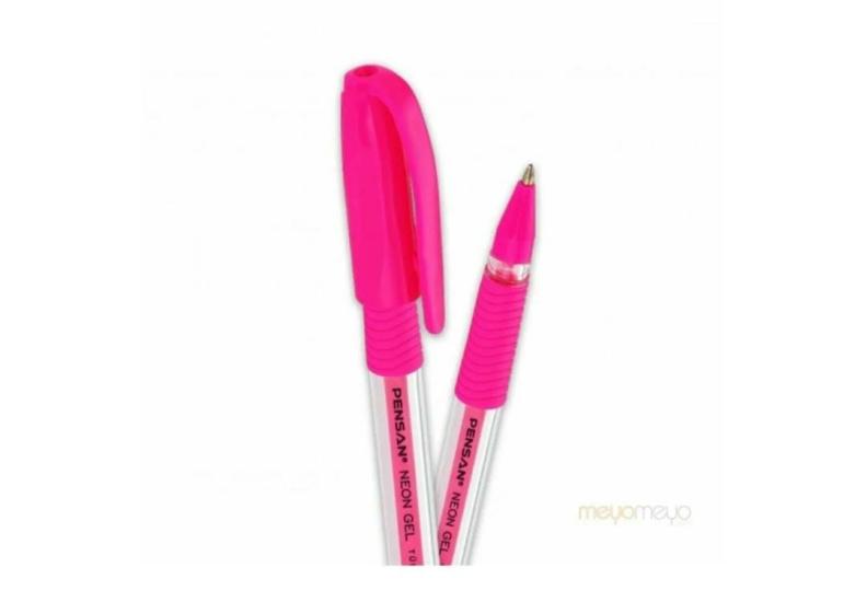 Jel Kalem Neon, Tükenmez Kalem - Pembe