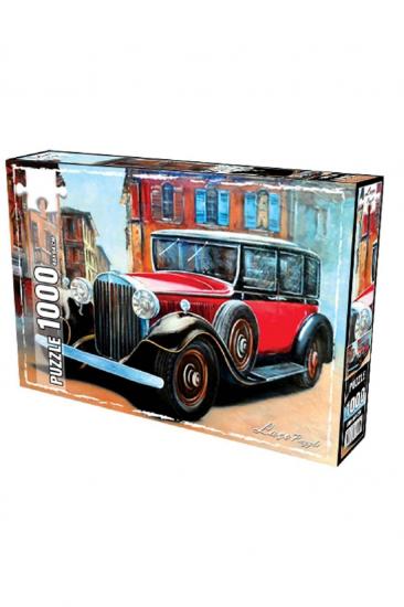 Retro Araba 1000 Parça Puzzle