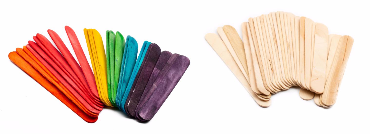 Ahşap Çubuk, Muayene Çubuğu, Dil ve Etkinlik Çubuğu 15 cm 50’lik 2 Set