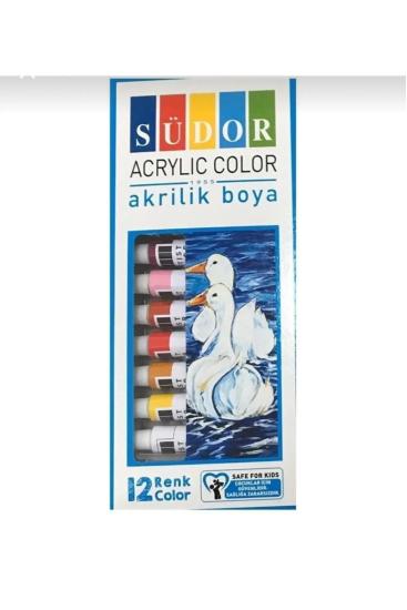 Südor Akrilik Boya Tüp 12x9 ml