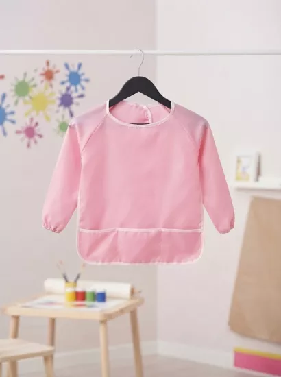 Boyama Önlüğü 4-6 Yaş - Pembe