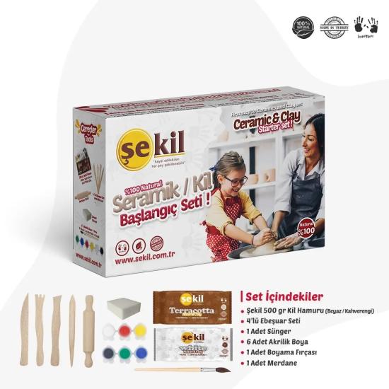 Seramik Kil Hamuru Başlangıç Seti