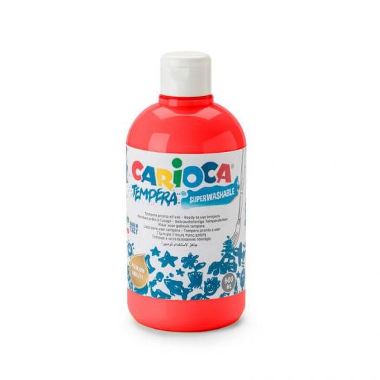 Tempera Suluboya Süper Yıkanabilir Parmak Boya Kırmızı 500 Ml