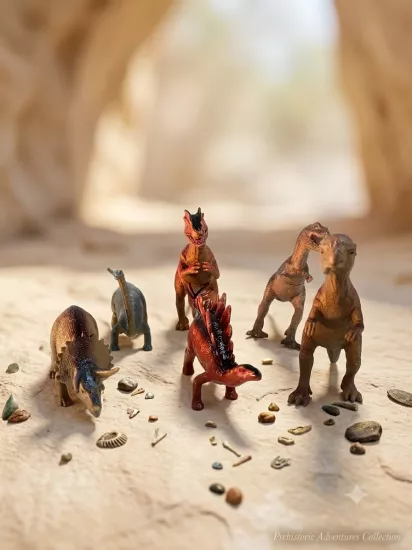  Büyük Boy Dinozor Hayvanlar Seti (8 inç)