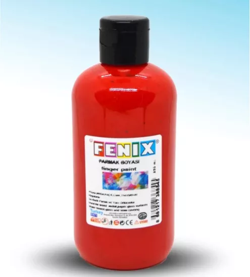 250 ml Parmak Boyası - Kırmızı