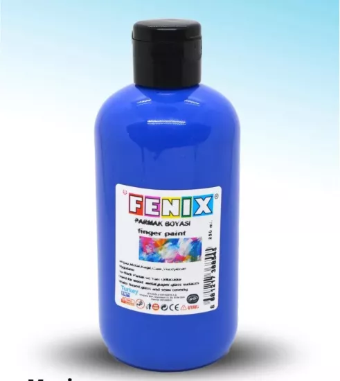 250 ml Parmak Boyası - Mavi