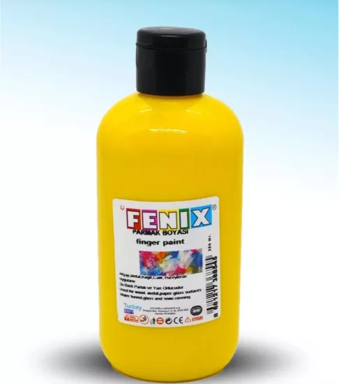 250 ml Parmak Boyası - Sarı