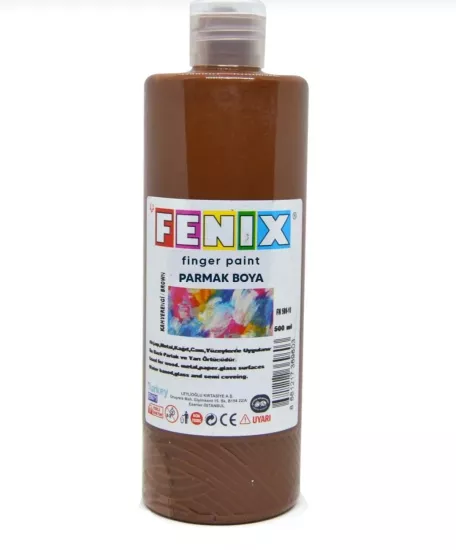500 ml Parmak Boyası - Kahverengi