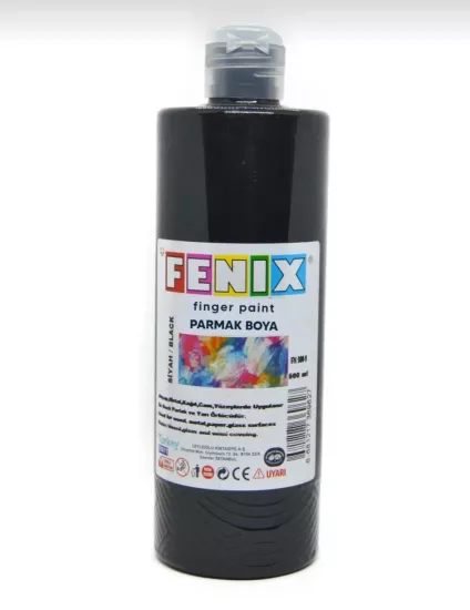 500 ml Parmak Boyası - Sİyah