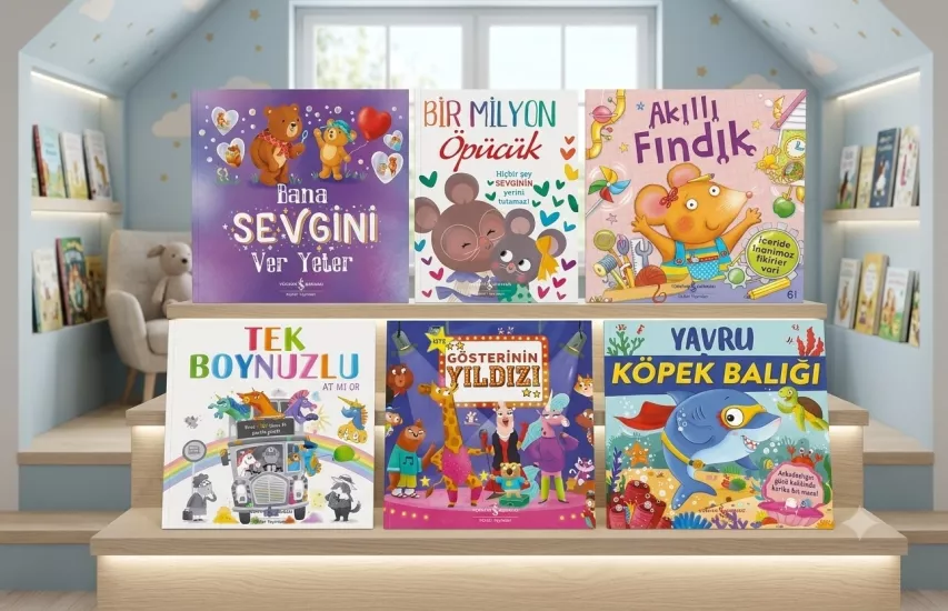 Bana Sevgini Ver Bir Milyon Öpücük Akıllı Fındık 6 Kitap Okuma Seti