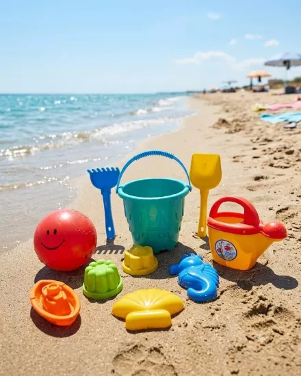 10 Parçalı Kum Plaj Oyuncağı