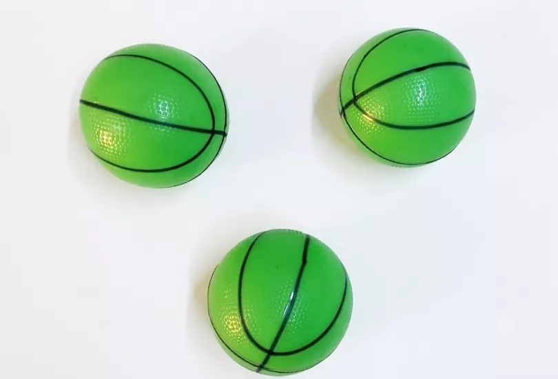  3’lü Küçük Top Basketbol Topu Plastik Top