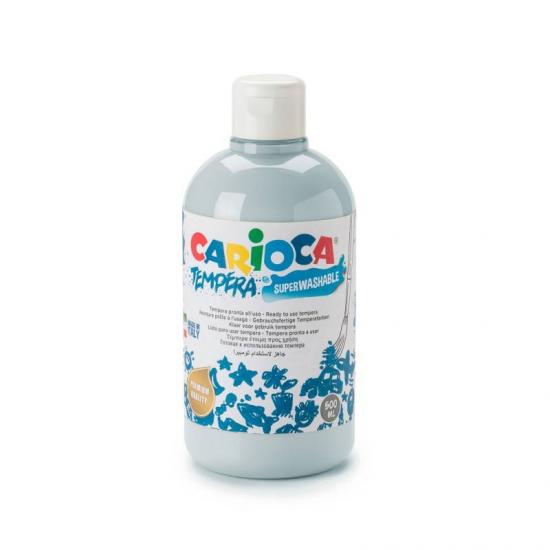 Tempera Suluboya Süper Yıkanabilir Parmak Boya Gümüş 500 Ml