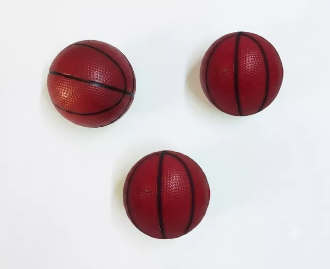  3’lü Küçük Top Basketbol Topu Plastik Top