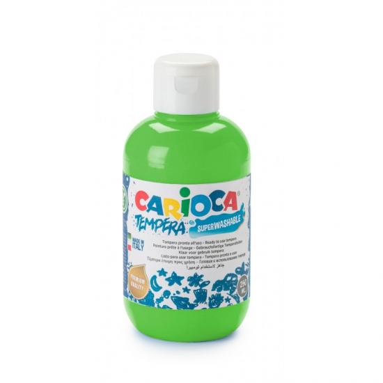 Carioca Tempera Suluboya Süper Yıkanabilir Parmak Boya Yeşil 250 ML