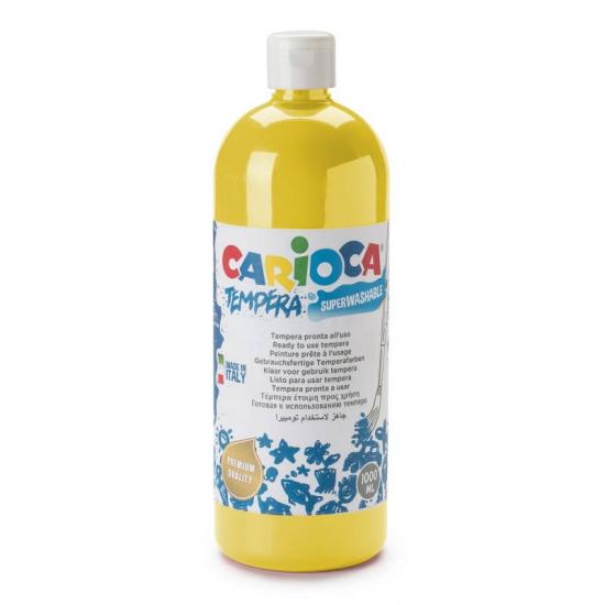 Tempera Suluboya Süper Yıkanabilir Parmak Boya Sarı 1000 ML