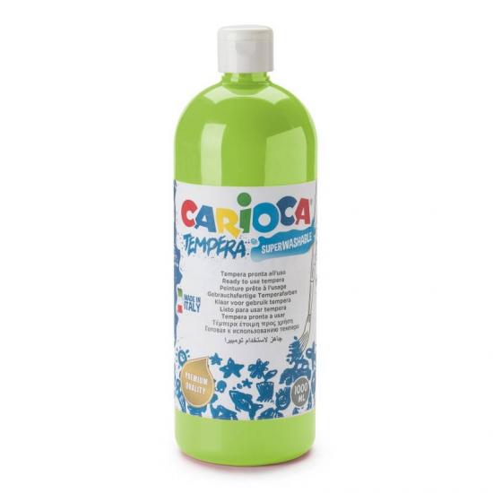 Tempera Suluboya Süper Yıkanabilir Parmak Boya Açık Yeşil 1000 ML