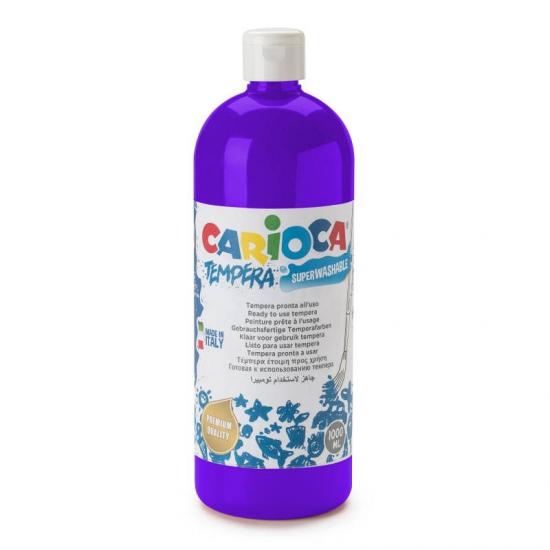 Tempera Suluboya Süper Yıkanabilir Parmak Boya Mor 1000 ML