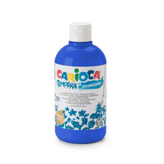 Tempera Suluboya Süper Yıkanabilir Parmak Boya Koyu Mavi 500 Ml