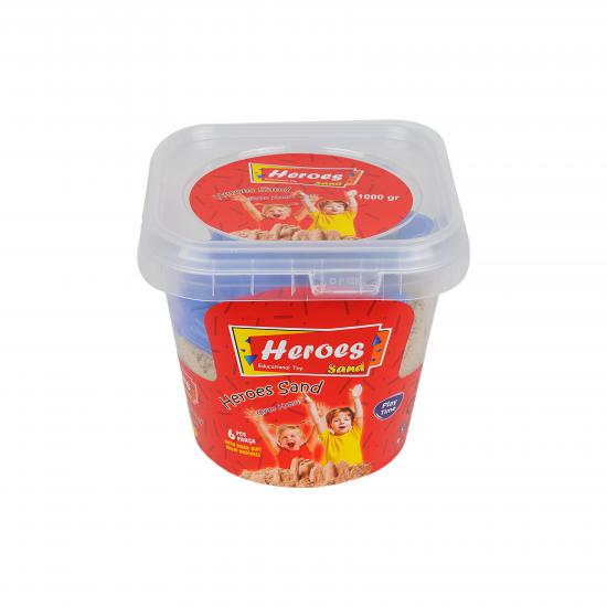 Kovalı 1000 Gr Kinetik Kum + 6 Adet Kinetik Kum Kalıbı Hediye
