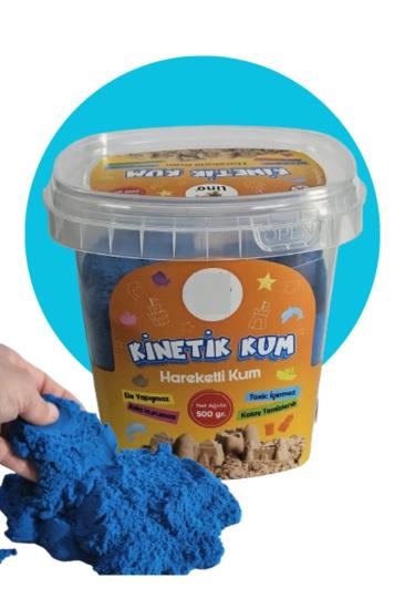 Kovalı 500 gr Kinetik Kum - Mavi