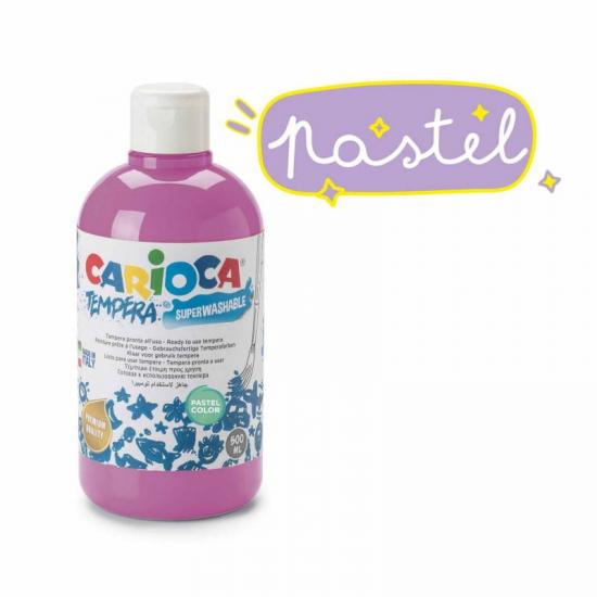 Tempera Suluboya Süper Yıkanabilir Parmak Boya Pastel Mor 500 Ml