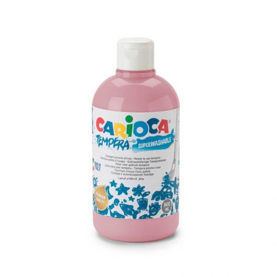 Tempera Suluboya Süper Yıkanabilir Parmak Boya Pembe 500 Ml