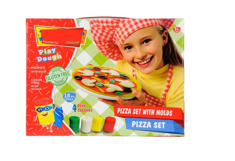 Pizza Glutensiz Oyun Hamur Seti