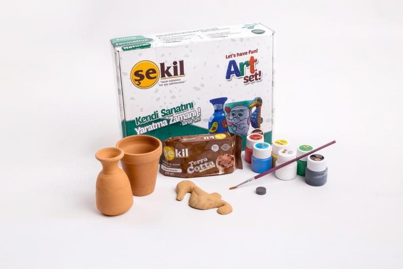 Seramik Kil Hamuru Sanat Kiti Seti
