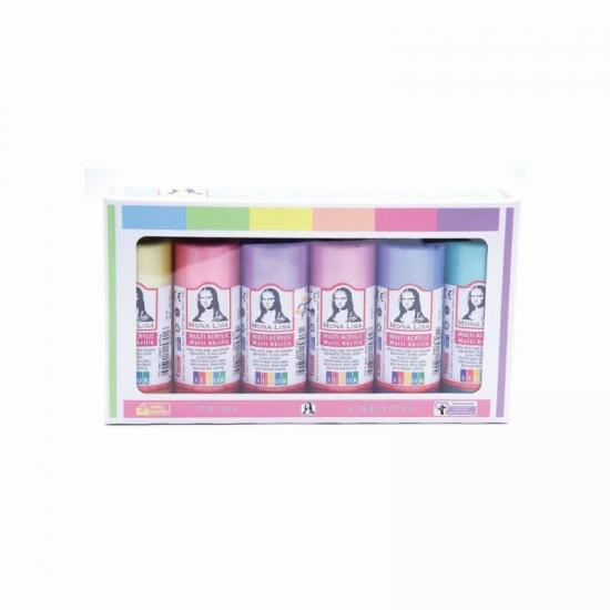   Monalisa Multi Akrilik İnci Set 6x70 ml