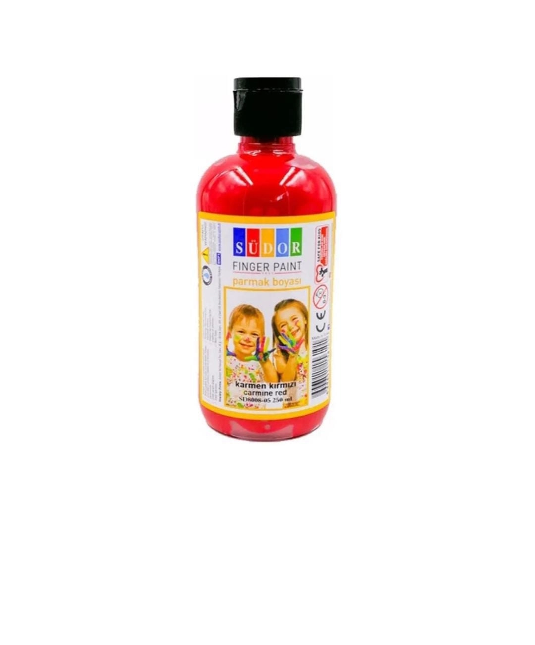 Südor 250 Ml Parmak Boyası - Karmen Kırmızı