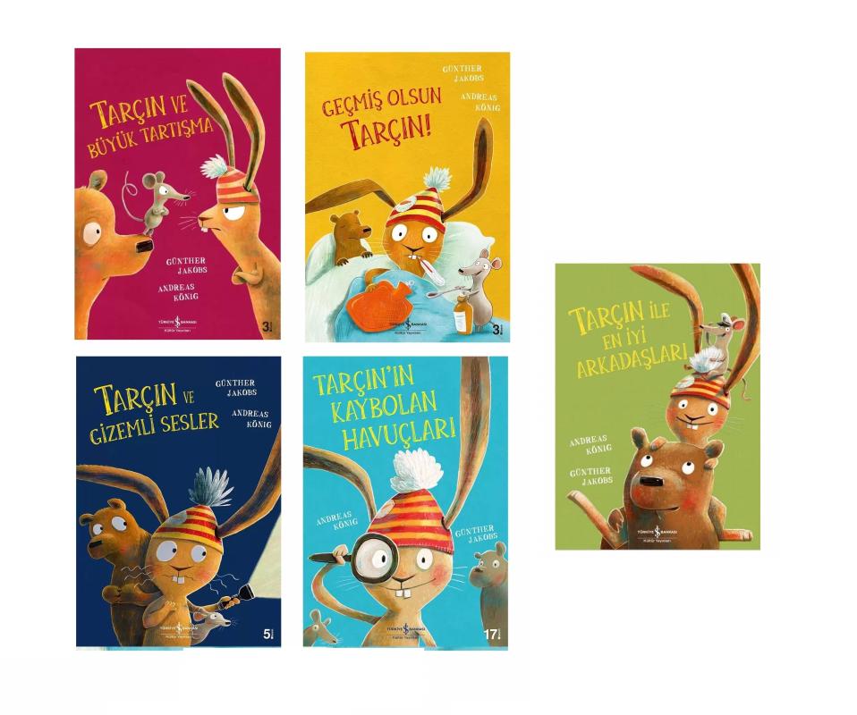 Tarçın Serisi 5 Kitap Set