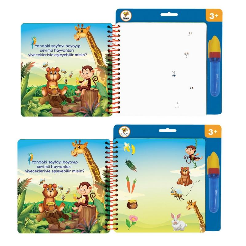 Lino Aqua Magic Book Oyunlar ( Sihirli Boyama Kitabı)
