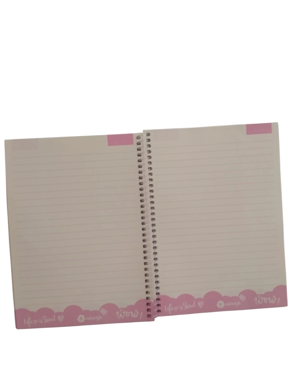 A5 Boy Simli Ve Sulu Şeffaf Kalemlikli Defter - Unicorn
